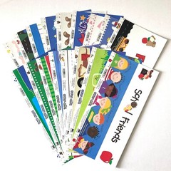 EK Success Over-alls Scrapbooking Page Toppers/Titles/Borders Lot of 17!