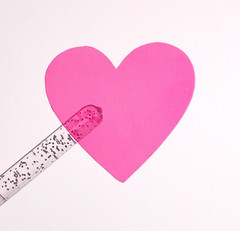 Clear Heart Stickers! – 0.25 to 4 inch – See Through, Transparent