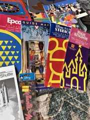 Mixed Lot of Stickers Tickets Guides . Stickopotamus, Disney, Paper Stuff Etc