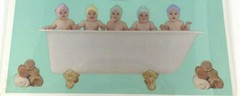 Anne Geddes Gifted Die Cut Sticker Set Of 8 Cute Baby Stickers Michel & Co New