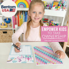 Sticker Chart for Kids Behavior at Home & Classroom – 25 Reward Chart for Kids I