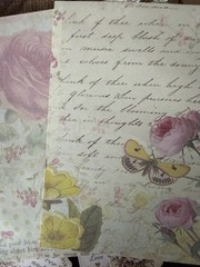 Romantic Motherhood Vintage Book Pages Ephemera Junk Journal Kit 80+ Pieces
