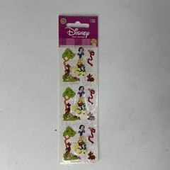 Vintage Sandylion Disney Snow White & The Seven Dwarfs Princess Sticker 4 Pc Lot