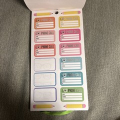 Partially Used The Happy Planner Teacher Sticker Pack, 648 Pieces