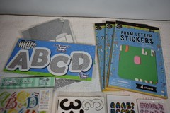 Huge Lot, Scrapbook Decorations, Stickers, Wallpaper & More, 99+ Different Types