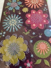 K&COMPANY STICKERS MARCELLA GLITTERED EMBOSSED SHERI’S GARDEN GLITTER 45PCS