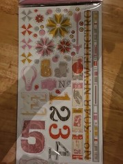 RARE Cosmo Cricket «2wenty-Thr3e» Sticker & Paper Bundle