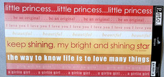 Vintage Pebbles Sassy Girl Cardstock Stickers 12″ 2009 Scrapbooking Phrases NOS