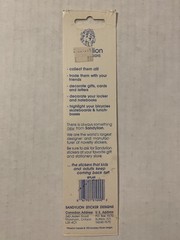 Sealed Vintage 1990 Sandylion Mylar Stickers Musical Instruments Piano Notes