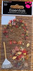 Essentials Tree W/ Leaves Seasons Fall Changing Colors Leafs Scrapbook Stickers