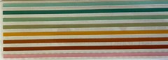 WARM TONES Design Line Border Sticker (8pc)Mrs.Grossman’s•Stripes•Brown •Yellow•