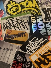 Original Graffiti Street Sticker Slap Pack Hand Drawn & Printed Hip-Hop Skate OG