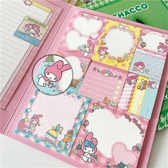 📓 KAWAII STATIONERY NOTEBOOK SET HELLO KITTY MY MELODY KUROMI Cinnamoroll 📓