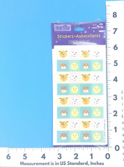 Hallmark Heartline Animal Faces Sticker Pack 2 Sheets