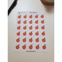No School Sticker Reminders for Calendars and Planners | Teacher Stickers