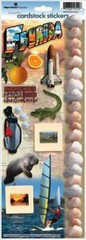 Paper House Flat DESTINATION themed stickers~Several varieties~Nice! Fast Ship!