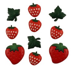 Buttons Galore 50+ Assorted FOOD Theme Buttons Set for Sewing & Crafts