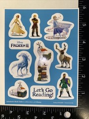 Frozen 2 Sticker Sheet Scrapbook Craft Stickers