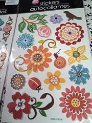 2 pkgs -Special Moments/flora theme Flora Dimensional Stickers