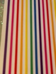 THE PAPER COMPANY BRIGHT MULTI-COLOR BORDER LINES (BUY 3 OR MORE FREE SHIPPING)