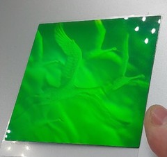 VTG Polaroid 3-D 90’s Holograms Prototypes Seagulls / Birds in Flight 3.25×3.25″