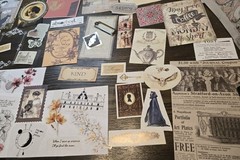 Storyteller Junk Journal Kit Paper Stickers Tags Book Books Stories Reading Read