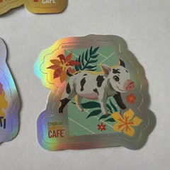 Sticker Pack | Moana | From Mystery Pack Tropical Smoothie Cafe Limited Edition