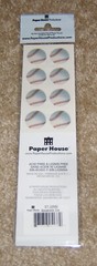 Paper House Sticky Pix Stickers ~ Baseballs. NIP