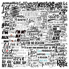 Quotes Stickers Vinyl Decal Motivational Sayings Sentiments Craft Pack Lot 50pc