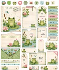 Cute Themed Embellishments Junk Journal Scrapbook USA PICK A Set