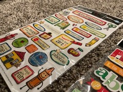 Studio Basics/Soft Spoken SCHOOL Stickers embellishments preschool kindergarten