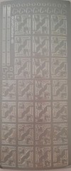 Peel Off Stickers Corners Heart Borders Gold Silver Red Green White Black Purple