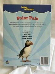 Baby Animals Polar Pals Soft Cover Sticker Book (Over 50 Reusable Stickers)