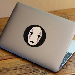 No Face Sticker Spirited Away Studio Ghibli Disney Anime Decal Cartoon