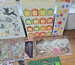 Misc Scrapbooking & Crafts Embellishments & Stickers Lot- 36 New total packages