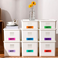 Colored Label Sticker in 12 Colors,3 X 1 Inch Rectangle Color- Coding Labels,Sel