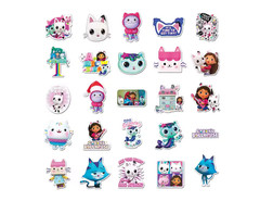 50pc Gabby’s Dollhouse Stickers Kids Party Favor Waterproof Vinyl Decals 2-3″