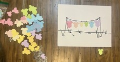120 Pc Baby Outfit Die Cuts With Hanger 3 Sizes, 10 Colors, So Cute!