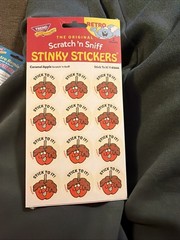 Trend Scratch N Sniff Retro Stinky Stickers Lot Of 2 PacksCaramel Apple And More