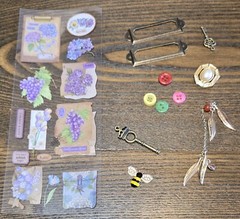 Lot Junk Journal Paper Stickers Tickets Tags Labels Ephemera Vintage Post Cards