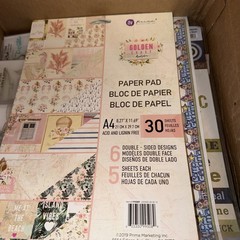 Lot Papercrafting Junk Journal Stamps Paper Stickers Diecuts CTMH Recollections