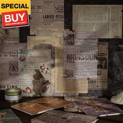 180 Sheets of Scrapbook Paper, Vintage Journaling Scrapbooking Supplies Craft Ki