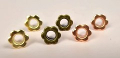 Craftelier – Pack of 40 Flower Shaped Eyelets | Ideal for Card Making,…