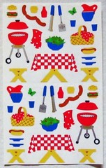 Mrs Grossman Vintage 4×6′ Sticker Sheets- Any Design, 3 sheets – $4.29 (lot D)