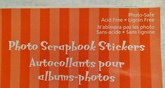 Vintage Sandylion Photo Scrapbook Stickers Mickey Mouse Minnie Vacation Roadtrip