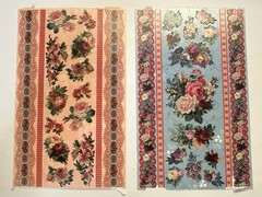 Vintage Punch Studio Gifted Line John Grossman Victorian Rose Border Stickers