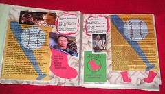 Boston Red Sox Collectible Home Made 2007 World Series Vintage Scrapbook Album