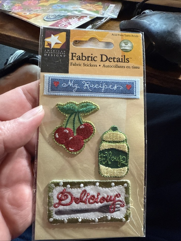 American Traditional Designs 4 Fabric Stickers Recipes