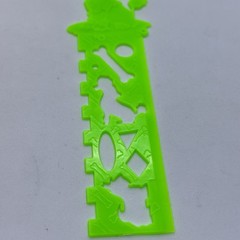 Lot/3 VTG LISA FRANK Sticker Sheet Pandas S162 Green Stencil Ruler Cats Bookmark