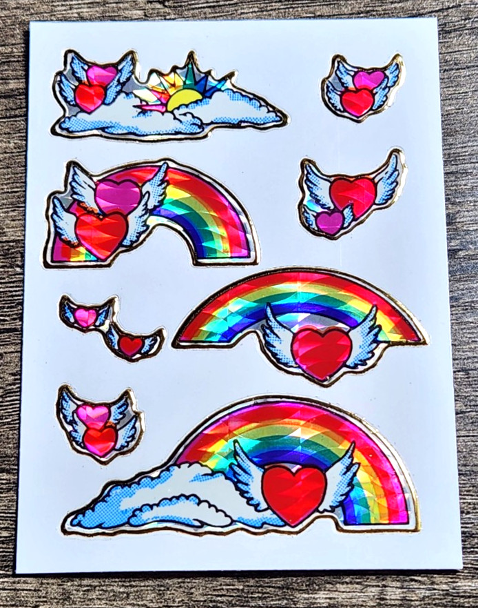 Vintage PRISM Vending Machine Sticker Sheet YOU PICK 1980s 90s
